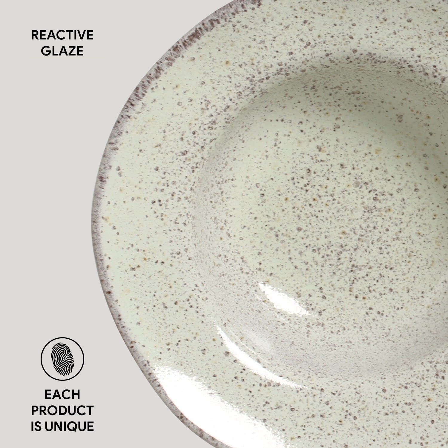 Dessert/Deep Rim Plate Set of 4