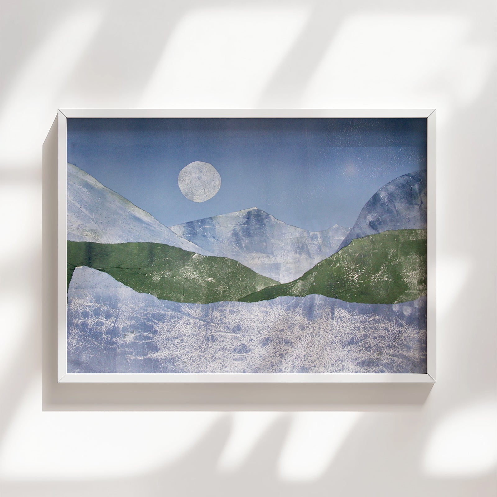 Cold Spring Evening Small Framed Print