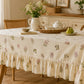 Botanical Orchid Rectangular Tablecloth
