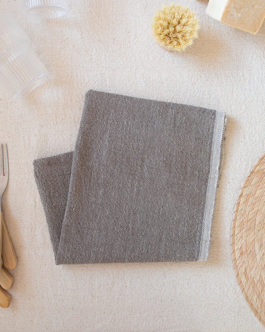 Gray Hand Towel