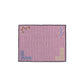 S/2 Estrellas Embroidered Placemat - Burgundy