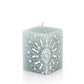 Henna Duck Egg Painted Candles
