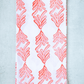 S/2 Tea Towel Set - Palmetto & Joyful, Orange