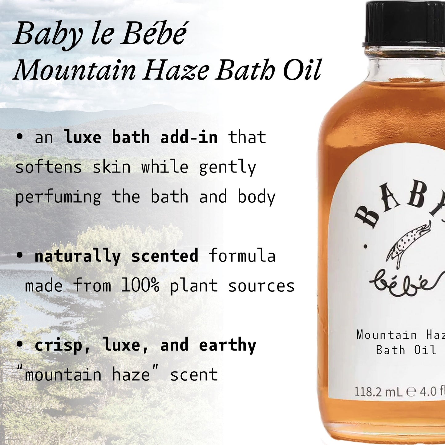 Mountain Haze Bath Oil