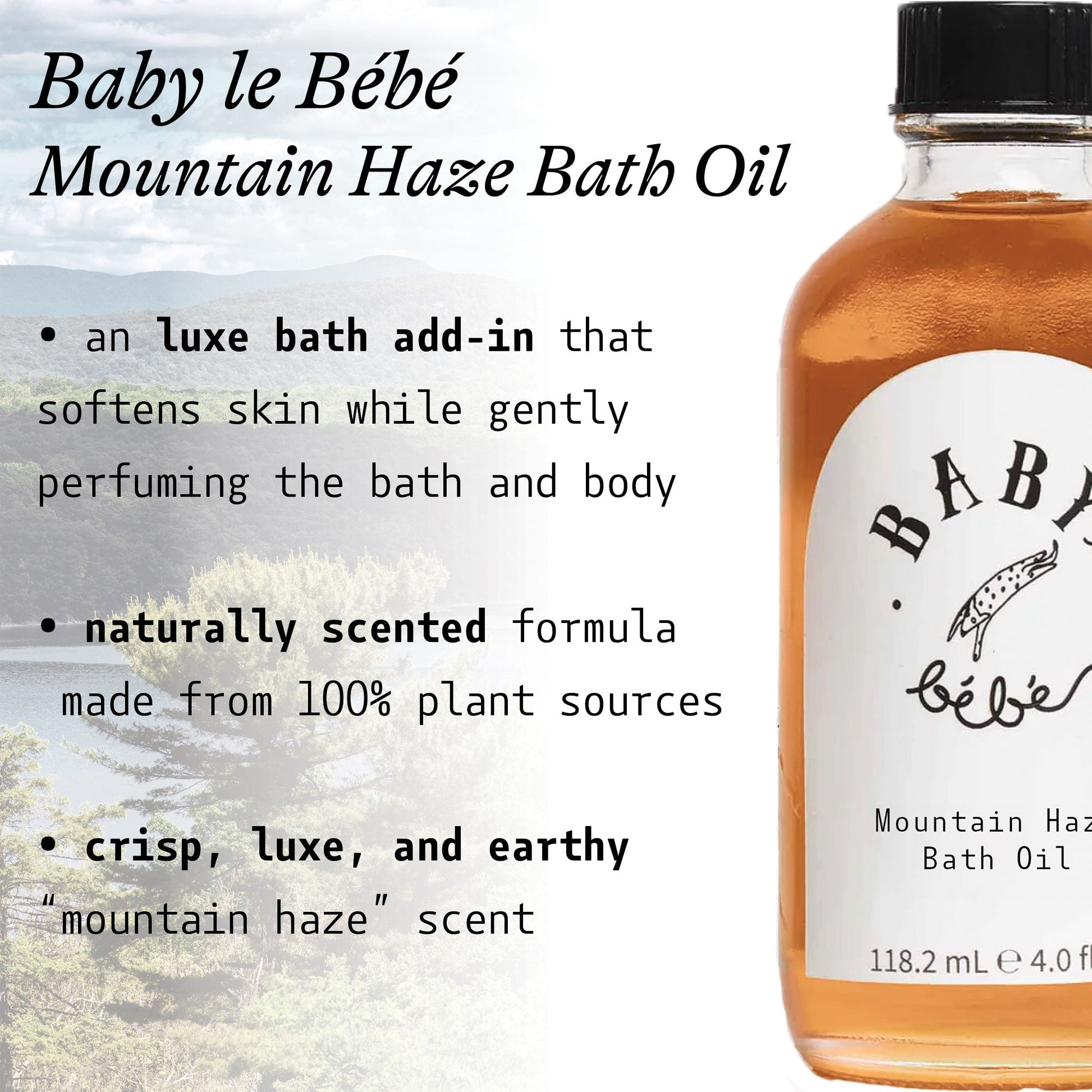 Mountain Haze Bath Oil