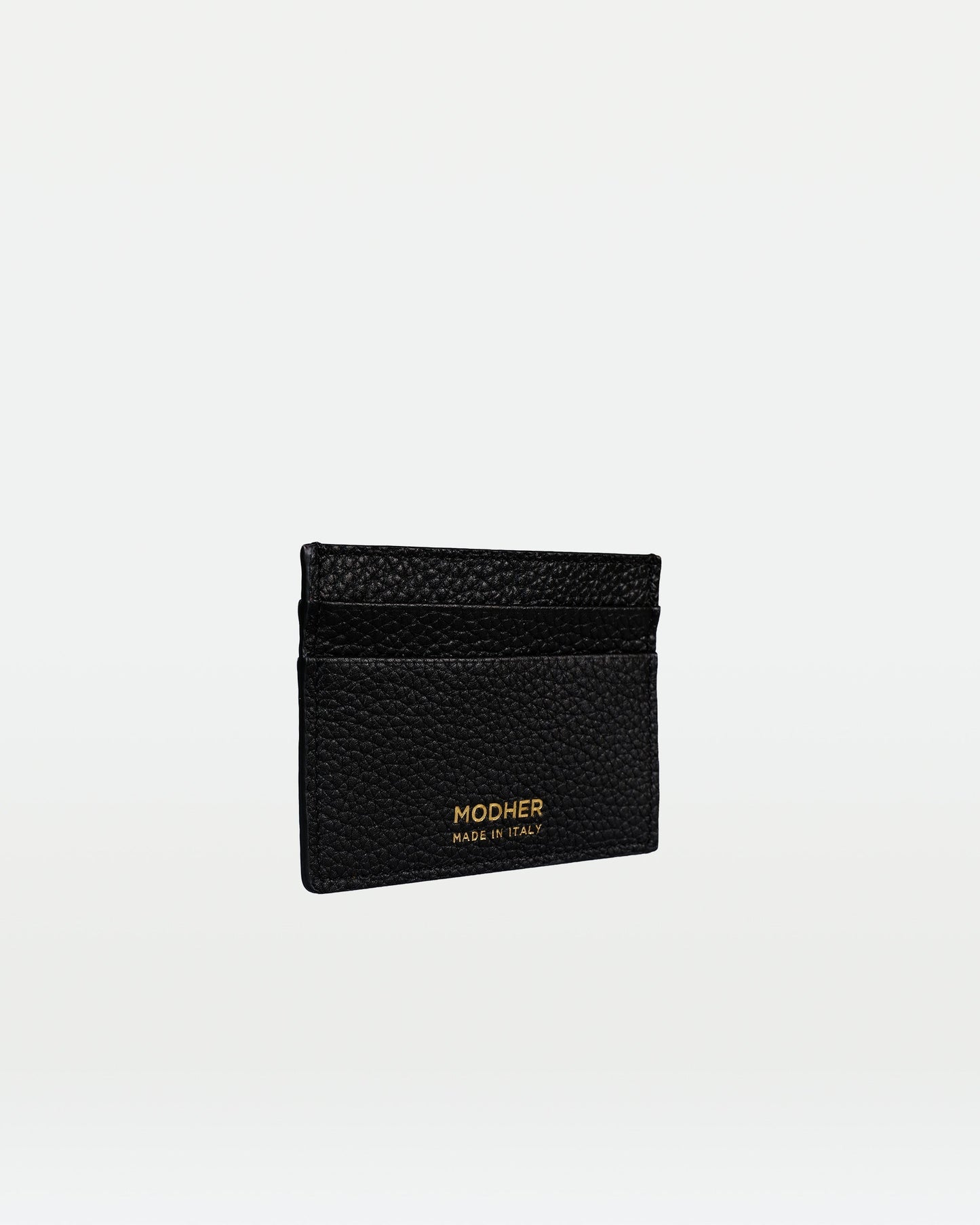 Credit Card Slip in grained leather