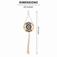 Wood & Rope Wall Hanging | Wood | Rustic Home Decor