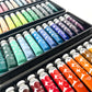 48-Color Gouache Paint Set for Beginner-Friendly Art Sessions