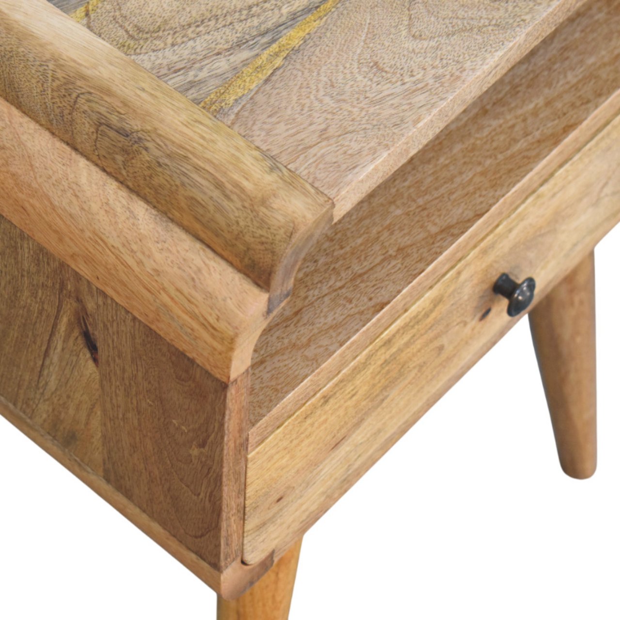 Solid Wood Newton Oak-ish Nightstand