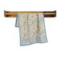Bloom River - Set of 2. Hand Block Printed Kitchen Towels - Cotton - Fair Trade - Artisan Made
