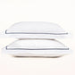 Classic Percale Embroidered Duvet Cover