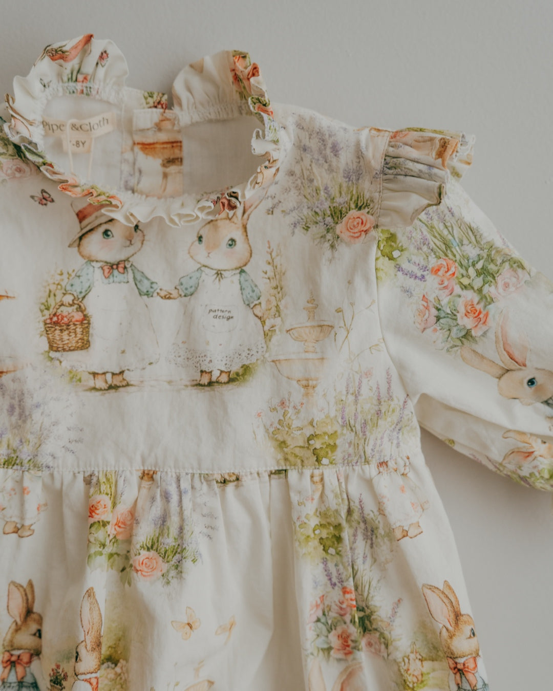 Aoki Dress-Woodland Bunny