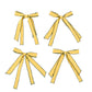 S/4 Moñitas Yellow Napkin Ring - Canary Yellow