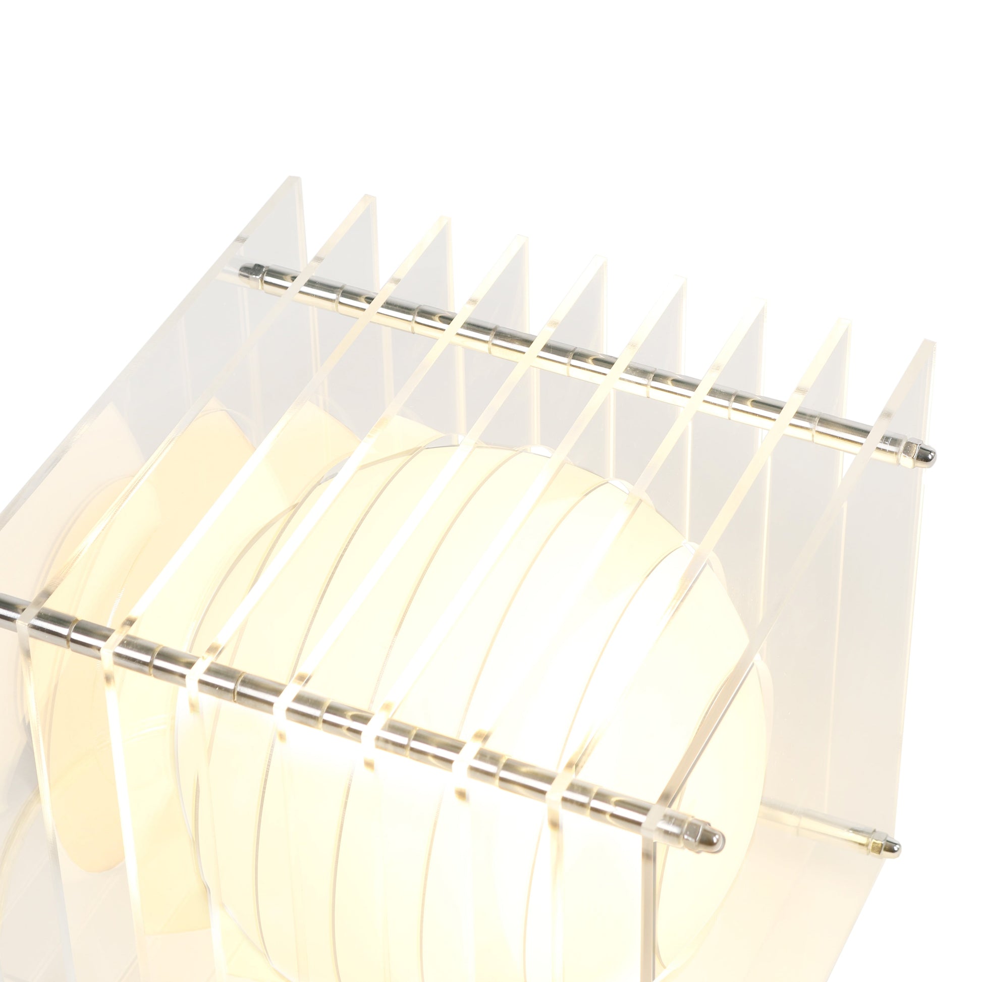 Lớp small square in clear acrylic