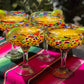 Confetti Rock Margarita Glasses - Set of 4