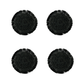 Woven Raffia Circular Placemats - Set of 4