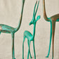Tuareg Brass Springboks Figurines