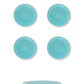 S/4 Enamel Side plate  - Two Tone
