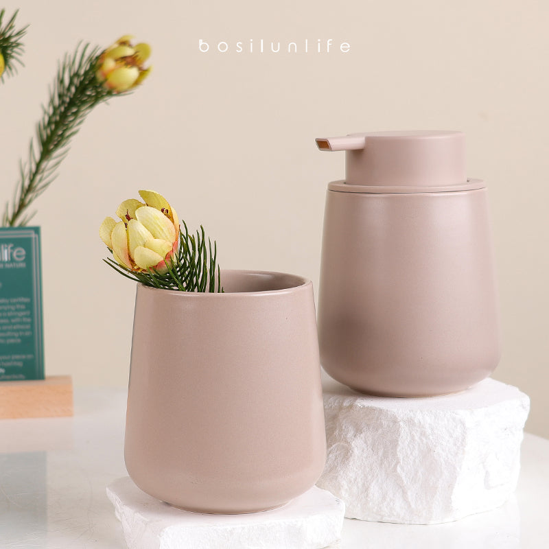 Foaming Soap Dispenser Large Sustainable Ceramic