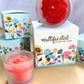Rose Flower Candle