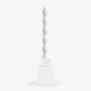 ZAI Geometric Pillar Candle in Ivory
