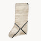 Handwoven Beni Ourain Christmas Stocking