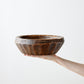 Vintage Iroko Wood Bowl