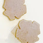 Handmade Flower Coasters — Set of Two