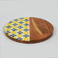 Marigold Mosaic Acacia Wood Inlay Serve Board