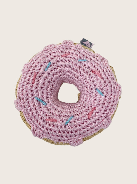 CROCHET DONUT DOG TOY by Dogo Pet