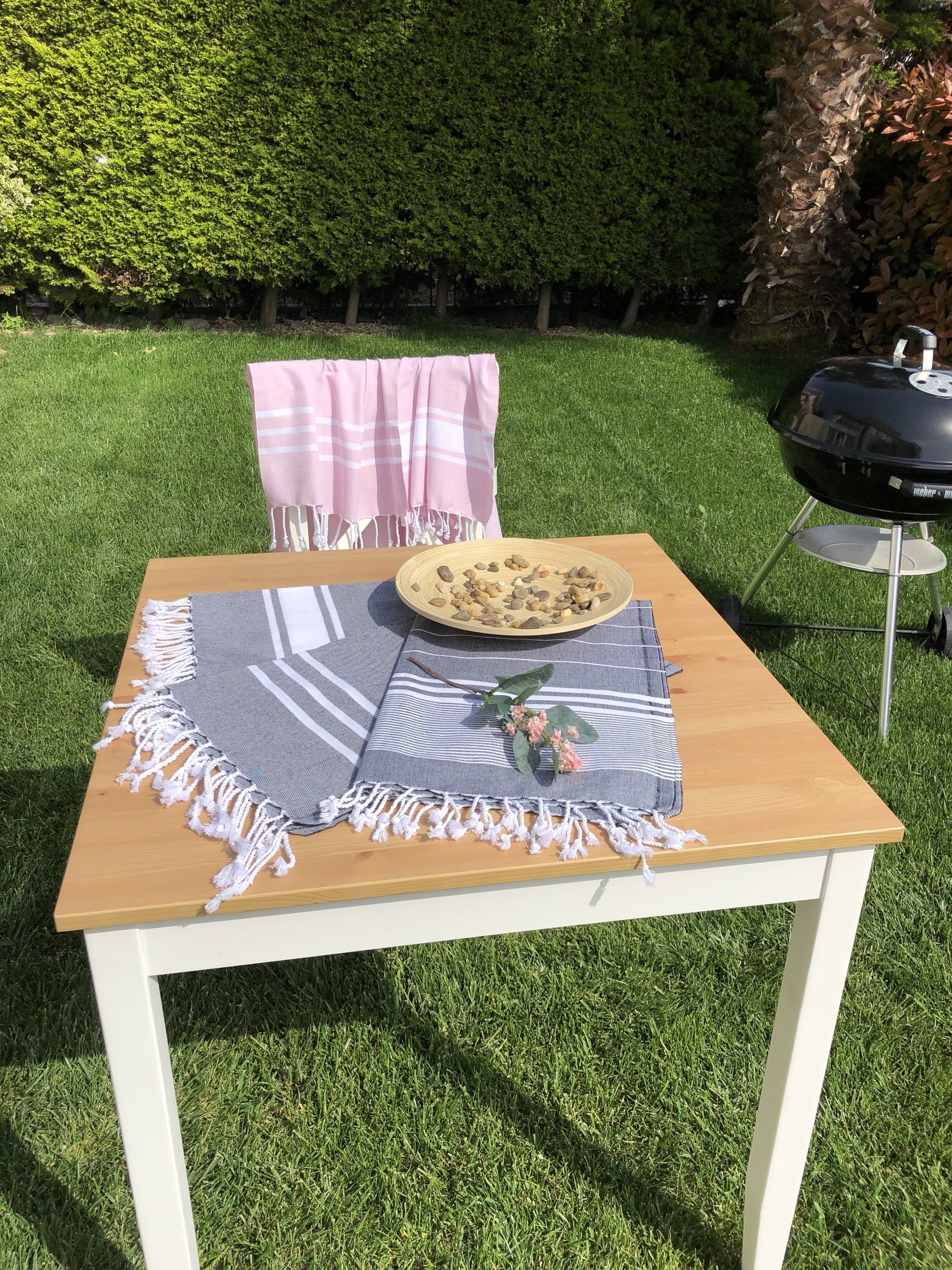 Essential Turkish Hand / Kitchen Towel Set of 3