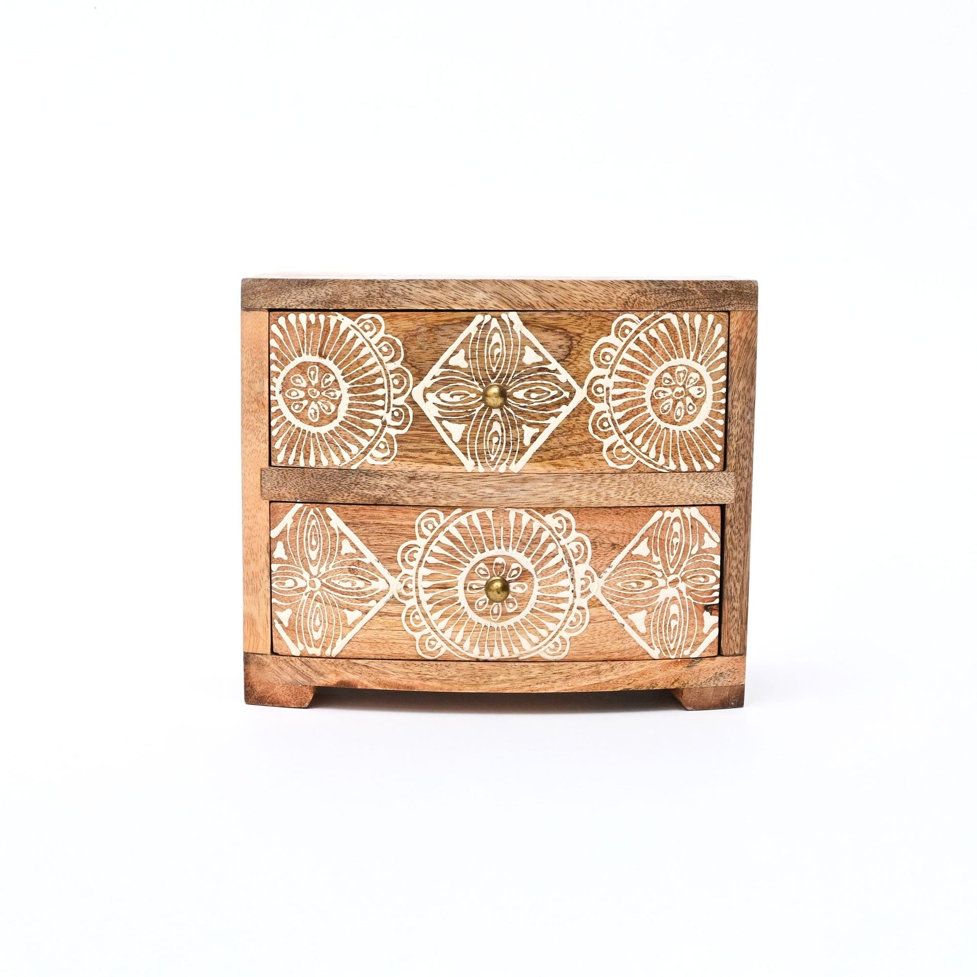 Two-Drawer Chest |  Mango Wood | Storage & Decor