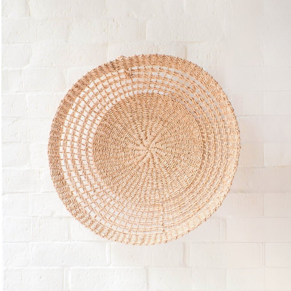Open Weave Wall Baskets, Medium