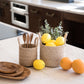 S/2 Natural Tabletop Mini Basket with Handle