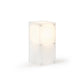 Lớp small rectangle in milky acrylic