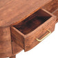 Solid Wood Jetson Curve Media Console