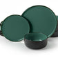 Ceramic Dinnerware Set, 12 Piece, Service for 4, Somerset Collection