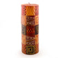Safari Gold Painted Candles