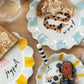 WOOF SAUSAGE DOG PLATE