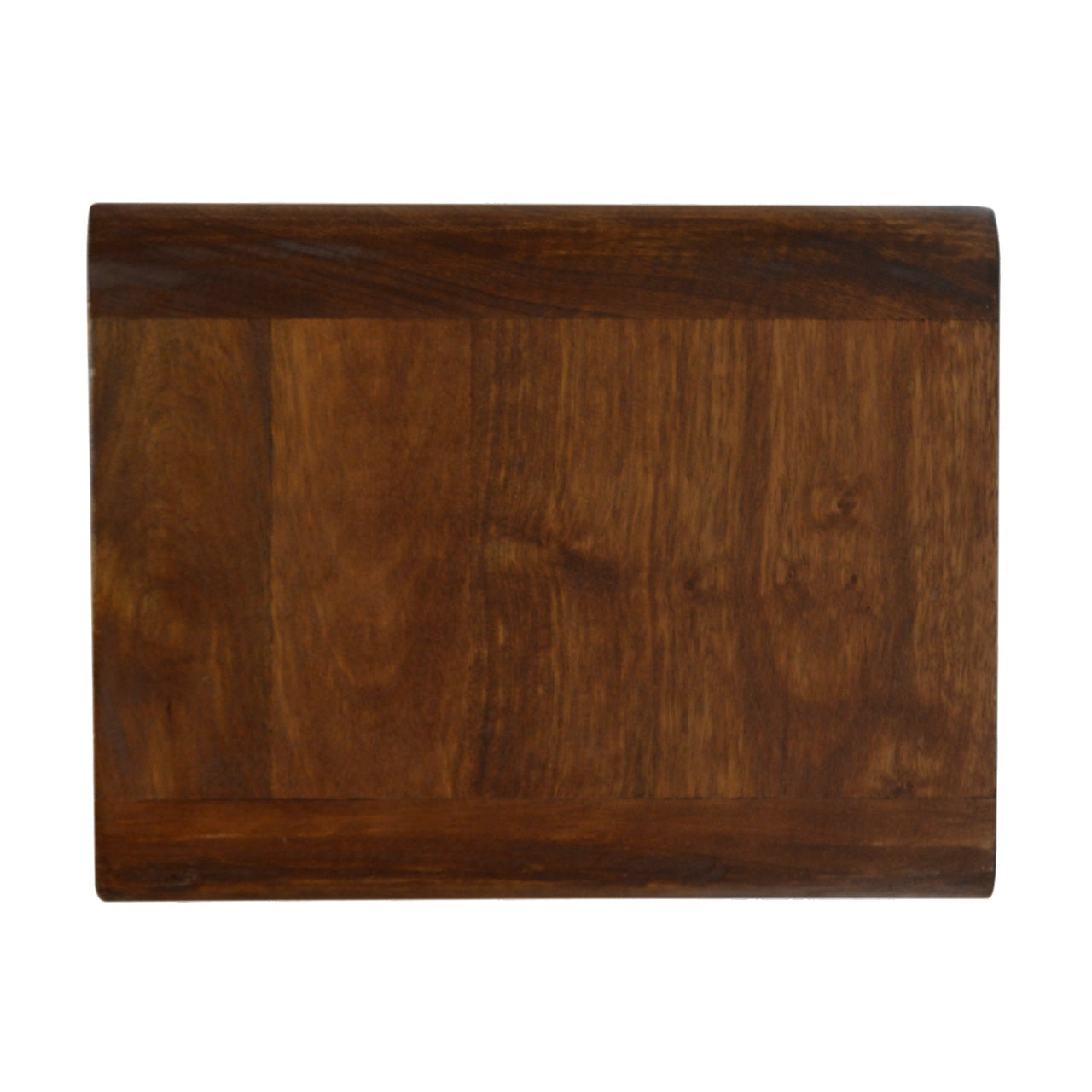Solid Wood Curve Floating Bedside