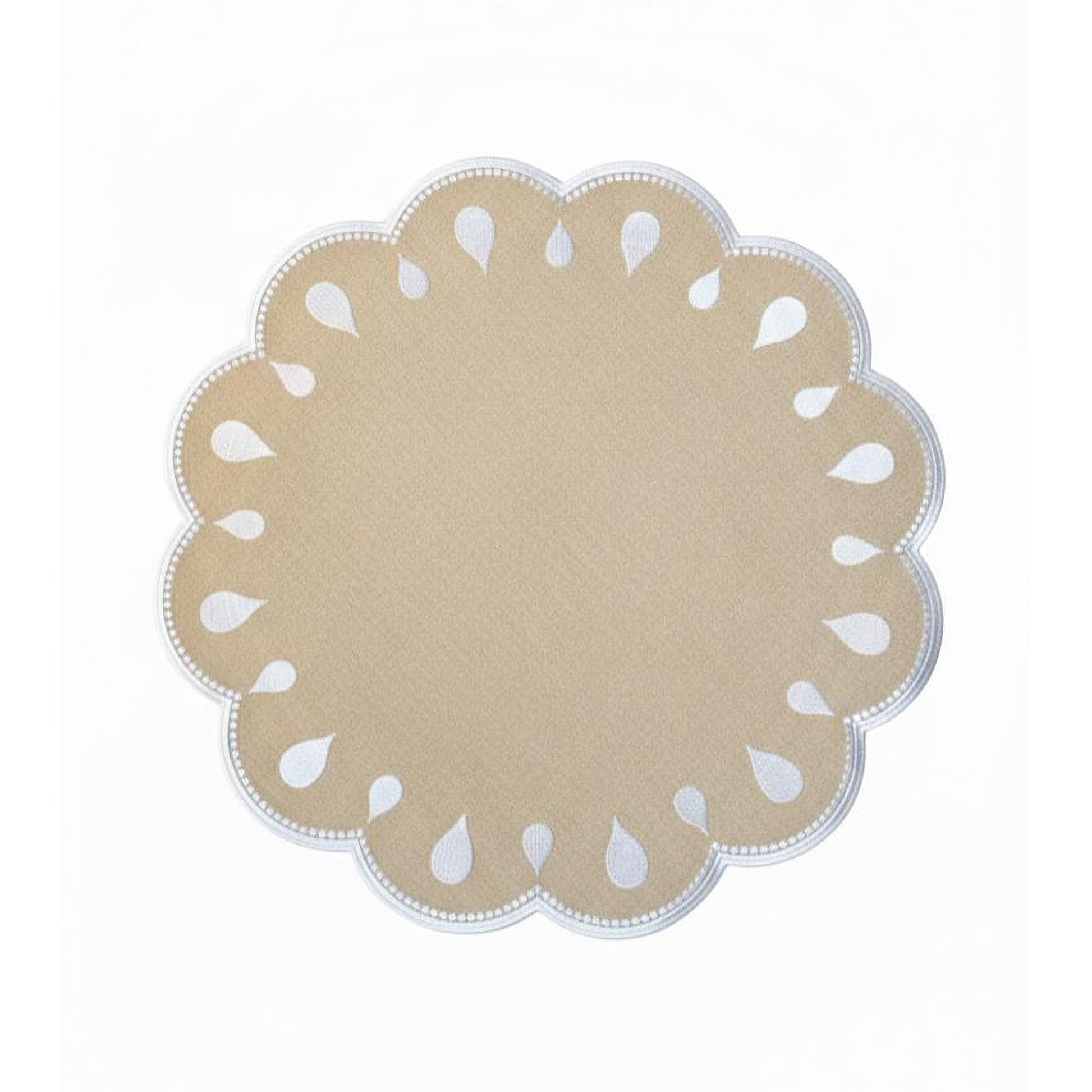 Ivory Petal Spill Proof Placemat