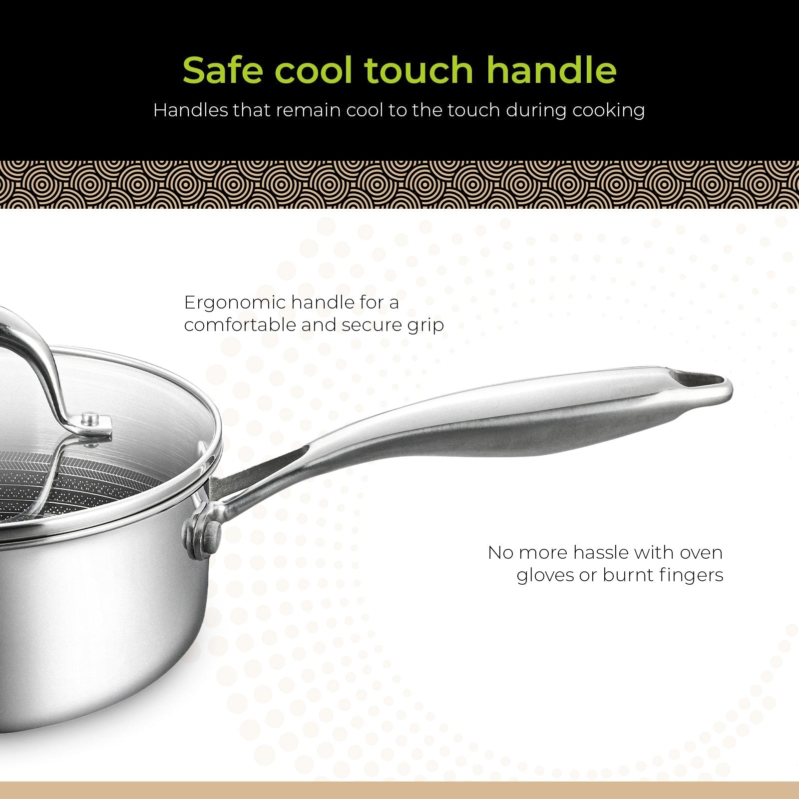 BE | LIVING CIRCLAD Series Sauce Pans with Lid