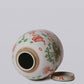 Pink and Green Rustic Porcelain Ancient Treasures Large Jar