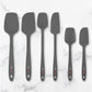 6 Piece Silicone Spatula Set