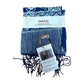 Handmade Batik Scarf, 100% Soft Cotton, Blue Tendril