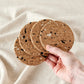 Wiid Black & White Speckled Cork Coasters - Set of 4