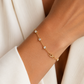 April Birthstone Bracelet — Crystal