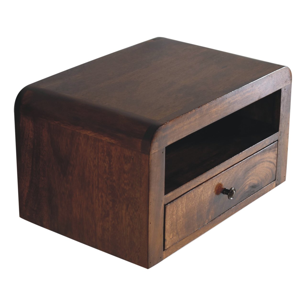 Chunky Chestnut Floating Bedside Table