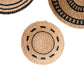 Natural + Black Wall Baskets, Small