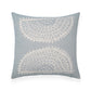 Radiance oversized Sunburst motif print square pillow cover